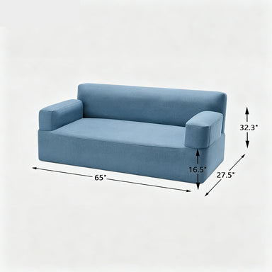 Modern Fabric Sofa Set (Sofa + Armchair)