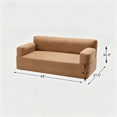 Modern Fabric Sofa Set (Sofa + Armchair)