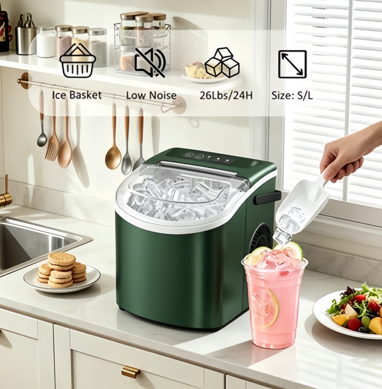 Portable Bullet Ice Maker