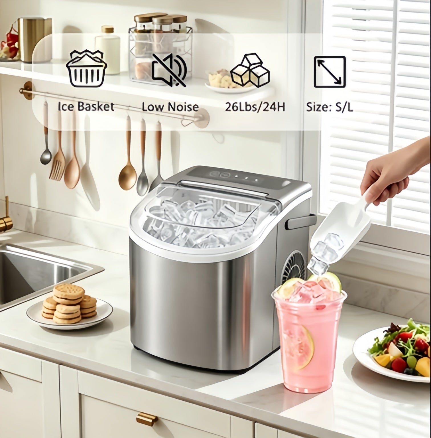 Portable Bullet Ice Maker